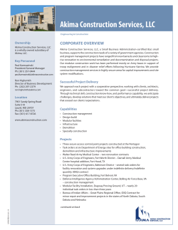 Akima Construction Services, LLC