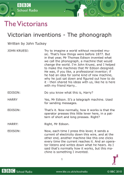 The Phonograph