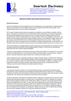 Ivertech &ndash; Statement