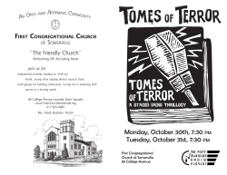 Tomes ofterror - The Post