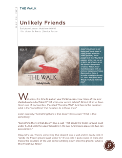 Unlikely Friends - Peachtree Presbyterian Church