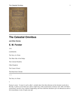 The Story of a Panic