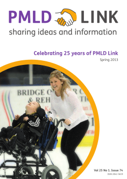 PMLD Link Spring 2013.pub