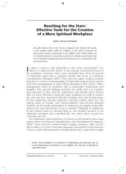 Reaching for the Stars: Effective Tools for the Creation