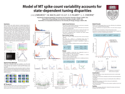 Fano Factor Tuning - University of Chicago