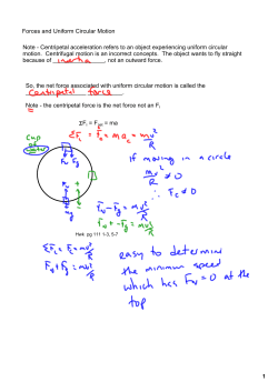 16 centripetal force