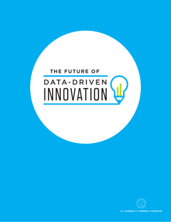 The Future of Data-Driven Innovation