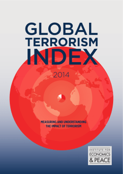 2014 Global Terrorism Index Report