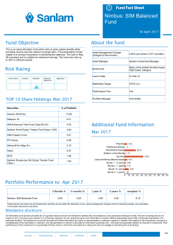 Nimbus: SIM Balanced Fund