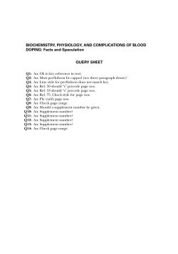 BIOCHEMISTRY, PHYSIOLOGY, AND COMPLICATIONS OF