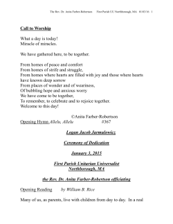 Miracle of miracles. We have gathered here, to be together. From