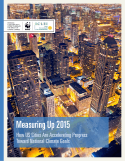 Measuring Up 2015: How U.S. Cities are