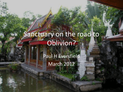 Temple Ponds in Asia - Possible Sanctuaries?