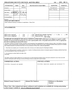 ordinance imposing an interim moratorium