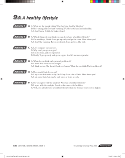 Unit 9 - Cambridge University Press