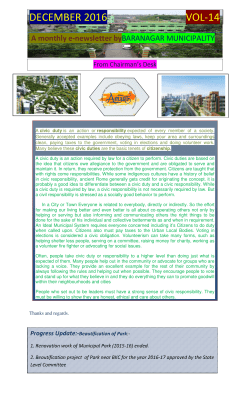 e-newsletter December 2016