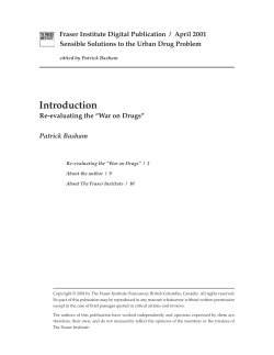 Introduction - Fraser Institute