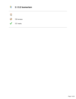 3.1.5.2 Isomerism