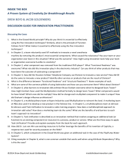 Inside the Box Discussion Guide