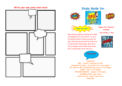 Study Guide for - Topeka Civic Theatre