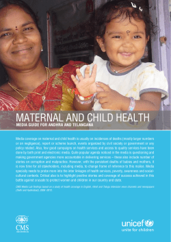 maternal and child health
