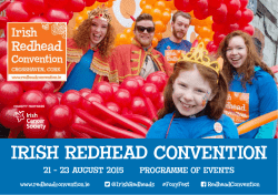 Johnny`s Return - Irish Redhead Convention