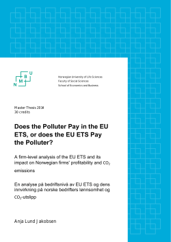 Does the Polluter Pay in the EU ETS, or does the EU