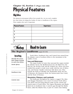 Physical Features - Burnet Middle School