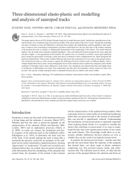Three-dimensional elasto-plastic soil modelling and analysis