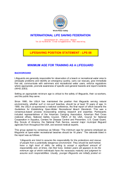 - International Life Saving Federation