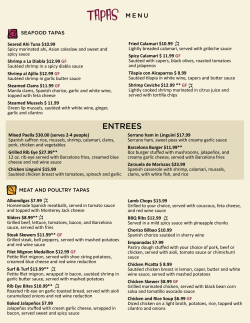 Tapas - Artisan Hotel Boutique