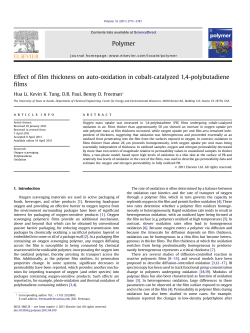 Effect of film thickness on auto-oxidation in cobalt