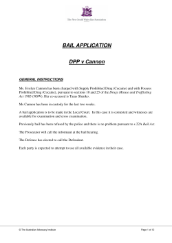 DPP V Cannon - NSW Bar Association