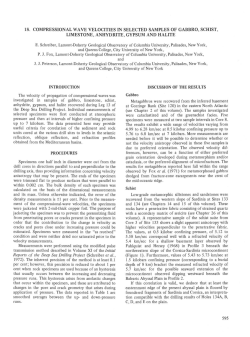 18. Compressional Wave Velocities in Selected Samples of Gabbro