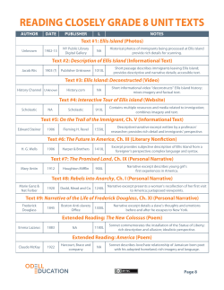 reading closely grade 8 unit texts