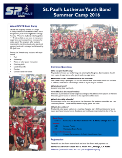 Summer Band Camp Flier 2016 FINAL.pub