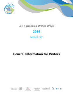 2014 General Information for Visitors