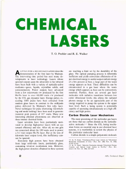 CHEMICAL LASERS