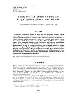 Binding Balls: Fast Detection of Binding Sites Using a Property of