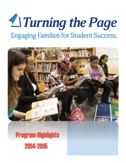 2014-2015 Highlights