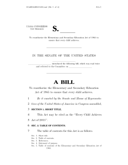 A BILL - Blogs