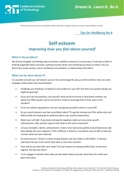 8 Self-esteem