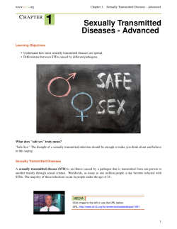 Sexually Transmitted Diseases - Advanced