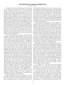 the mystery of charles kennedy poe