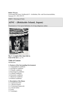 AINU - (Hokkaido Island, Japan)