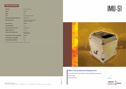 IMU-S1 Tactical Grade Inertial Navigation Unit