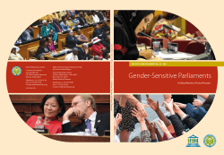 Gender-Sensitive Parliaments - Inter