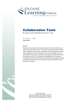 Collaboration Tools