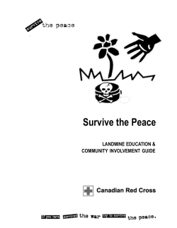 Survive the Peace - Canadian Red Cross