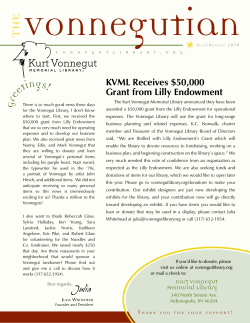 Greeting - Kurt Vonnegut Memorial Library